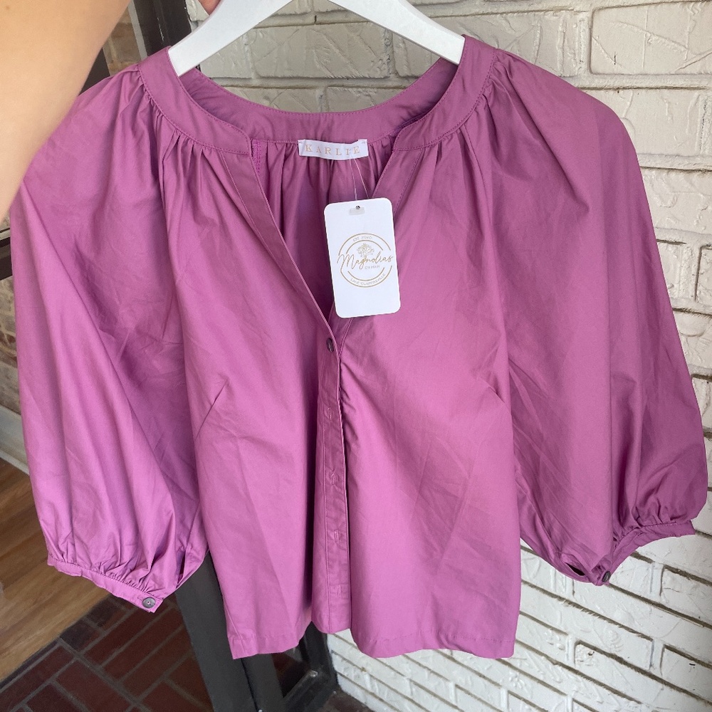 Magenta Karlie Blouse